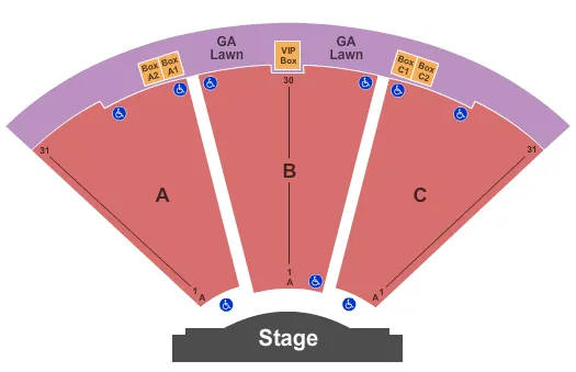 Pompano Beach Amphitheatre Seating Chart